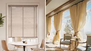 Curtains vs Blinds